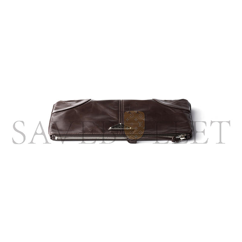PRADA LEATHER POUCH 2MB052 (24*14.5cm)
